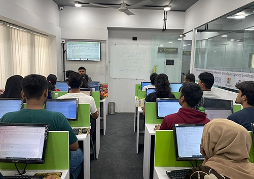 Classroom training at Andheri branch