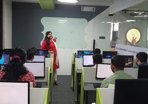 Classroom training at Vashi branch